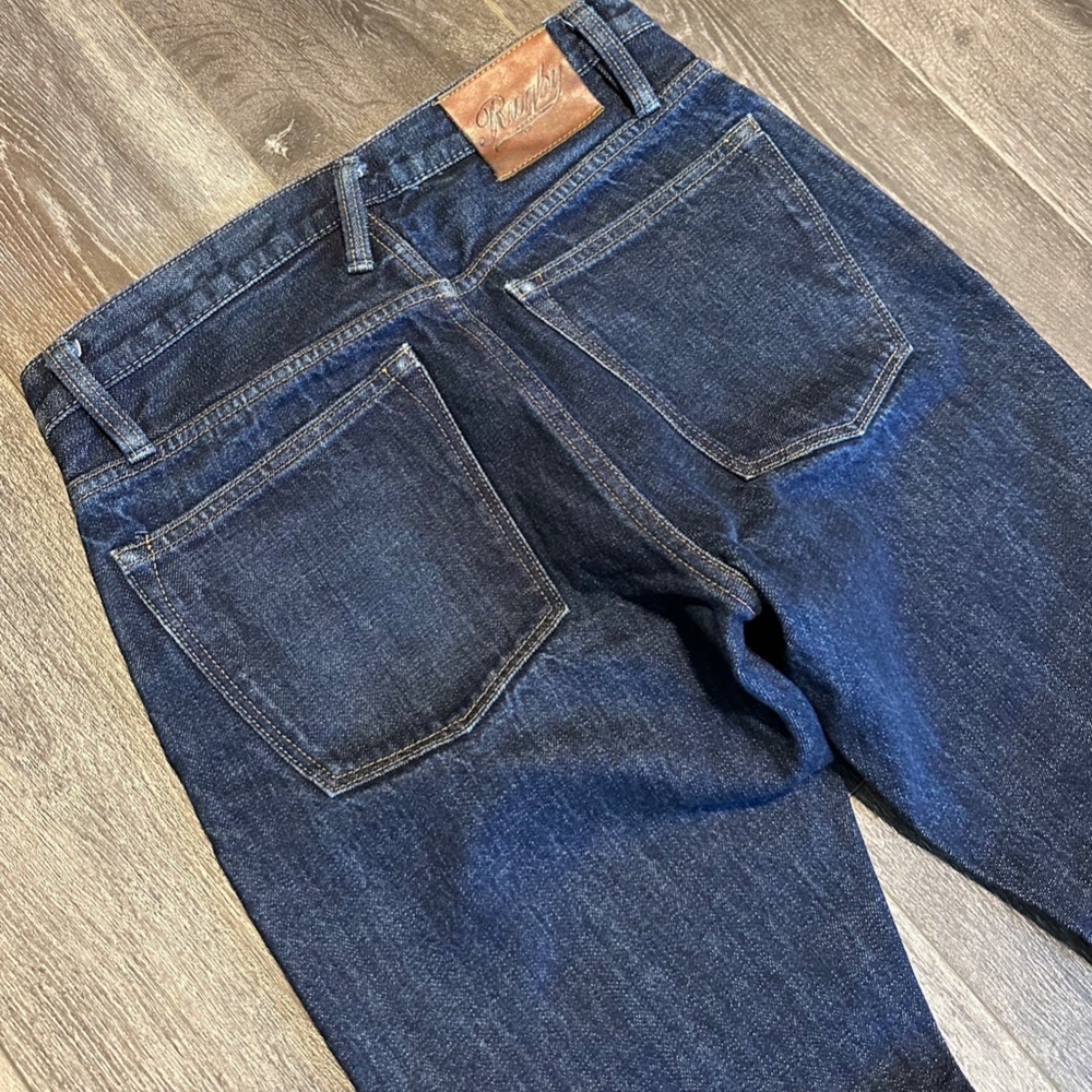 Rugby Ralph Lauren Vintage Slim Jeans 30 x 30 Dark Wash Blue - Picture 5 of 9